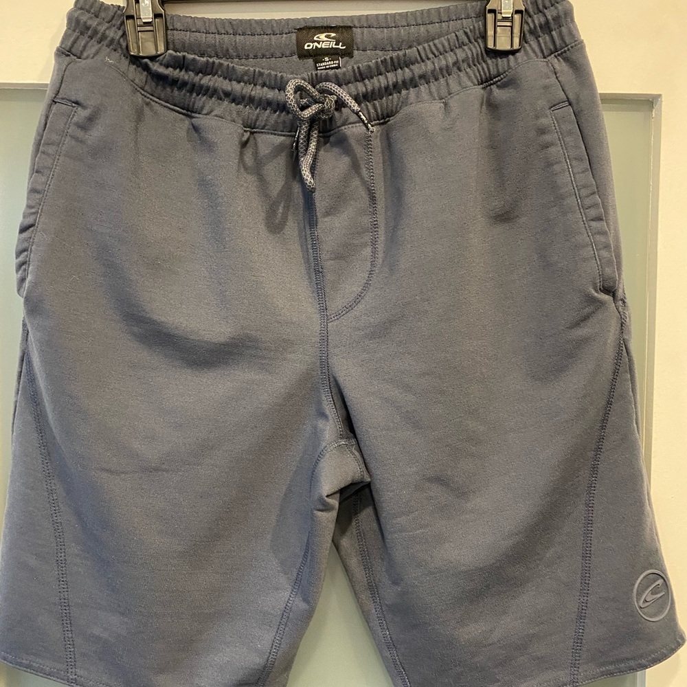 O’Neill Mens casual shorts, Sz Small/Standard Fit, bluish-gray color, like new.